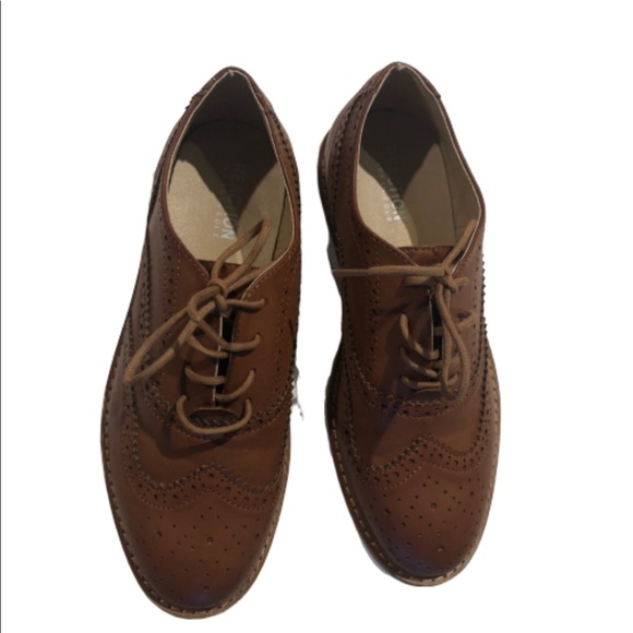 Reaction kenneth cole Oxford Size 4 Youth Cognac - Picture 2 of 8